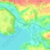 Carte topographique Alken, altitude, relief