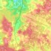 Carte topographique Sourzat, altitude, relief