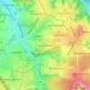 Carte topographique Frohnhardt, altitude, relief