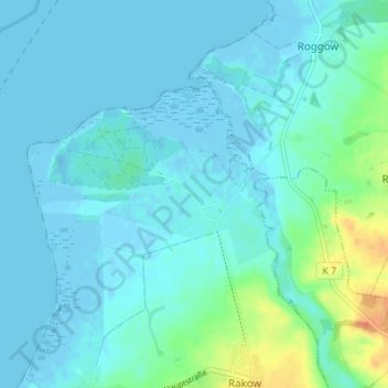Carte topographique Teßmannsdorf, altitude, relief