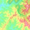Carte topographique Smiths Gully, altitude, relief