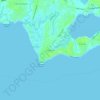 Carte topographique Knollwood, altitude, relief
