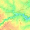Carte topographique La Galonnière, altitude, relief
