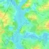 Carte topographique Port Breton, altitude, relief
