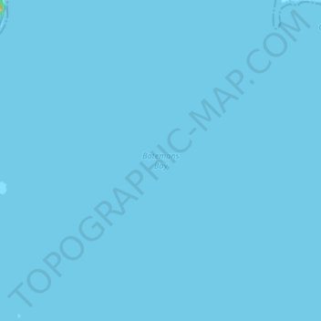 Carte topographique Batemans Bay, altitude, relief