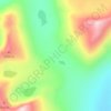 Carte topographique Mosquito Pass, altitude, relief