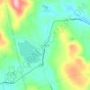 Carte topographique East Andover, altitude, relief