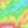 Carte topographique Board, altitude, relief
