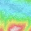 Carte topographique Vercland, altitude, relief