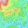 Carte topographique Mainbœuf, altitude, relief