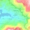 Carte topographique Sangilipalama, altitude, relief