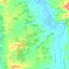 Carte topographique Cardeillac, altitude, relief