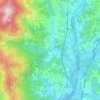 Carte topographique Geo, altitude, relief