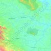 Carte topographique Tabir Timur, altitude, relief