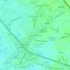 Carte topographique Regatta Subdivision, altitude, relief