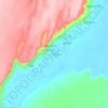 Carte topographique Ireli-Dama, altitude, relief