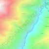 Carte topographique Basa, altitude, relief
