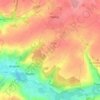 Carte topographique Caumesnil, altitude, relief