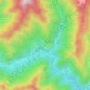 Carte topographique Sabbia, altitude, relief
