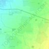 Carte topographique Pilal, altitude, relief