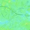 Carte topographique Kempsville Heights, altitude, relief