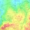 Carte topographique Le Bignon, altitude, relief