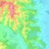 Carte topographique Dolič, altitude, relief