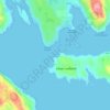 Carte topographique Tob Rubha nam Buthan, altitude, relief