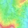 Carte topographique Vornholz, altitude, relief