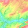 Carte topographique Plaisance, altitude, relief