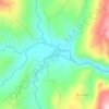 Carte topographique Pacuan, altitude, relief