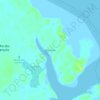 Carte topographique Bate-vento, altitude, relief