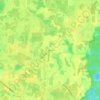 Carte topographique Ehren, altitude, relief