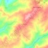 Carte topographique Aldeia Formosa, altitude, relief