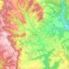 Carte topographique Solsona, altitude, relief
