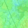 Carte topographique Ginderover, altitude, relief