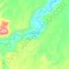 Carte topographique Alahan Nan Tigo, altitude, relief