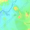 Carte topographique Demsa, altitude, relief