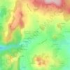 Carte topographique Roure, altitude, relief