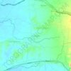 Carte topographique Malingeb, altitude, relief