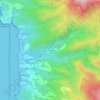 Carte topographique Bois Malher, altitude, relief