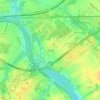 Carte topographique Fieldville, altitude, relief
