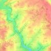 Carte topographique Le Puy, altitude, relief