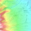 Carte topographique Bongbong, altitude, relief