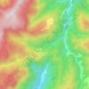 Carte topographique 内黄, altitude, relief
