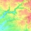 Carte topographique Loganou, altitude, relief
