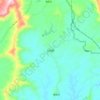 Carte topographique Wusi, altitude, relief