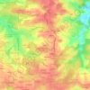Carte topographique Pétrus, altitude, relief
