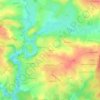 Carte topographique La Braire, altitude, relief
