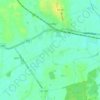 Carte topographique Broadholme, altitude, relief